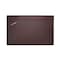 Dacasso Chocolate Brown Leather 38" x 24" Top-Rail Desk Pad PR-3451 - alternate 1